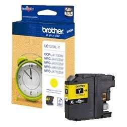 Brother - Cartouche d'encre LC-125XLY jaune
