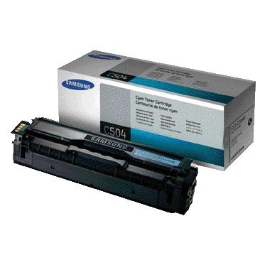 Samsung -  Tonercartridge Sam/hp CLT-C504S blauw