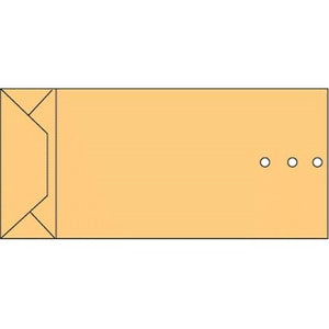 Quantore -  Envelop monsterzak 120x285x50mm 120gr br