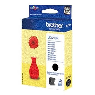 Brother - Cartouche d'encre LC-121BK noire