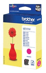 Brother -  LC121M inktcartridge 1 stuk(s) Origineel Magenta
