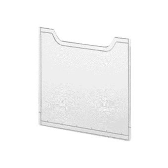 Exacompta -  Afdekplaat  folderhouder a4 stnd hglas