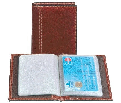 Brepols -  Creditkaart etui palermo 40 stuks bruin