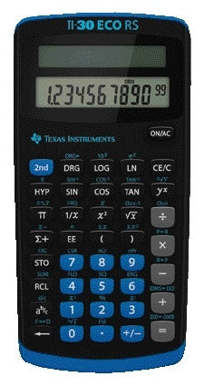 Texas Instruments - Taschenrechner TI-30 ECO RS