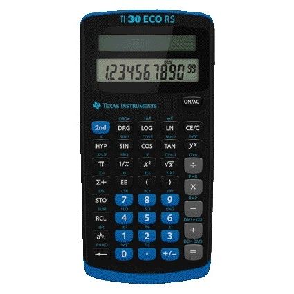Texas Instruments - Calculatrice TI-30 ECO RS
