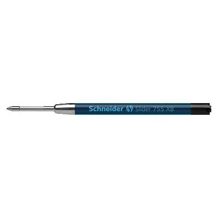 Schneider -  Balpenvulling 755 Slider extra breed zwart | 10 stuks