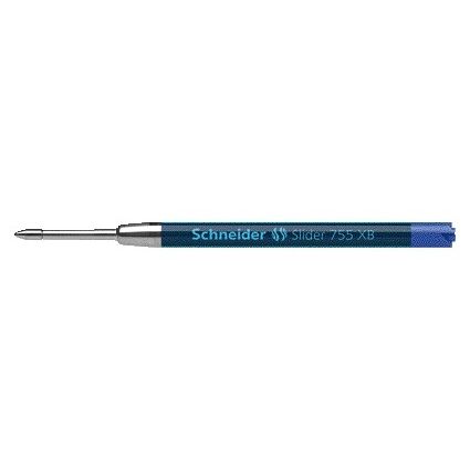 Schneider -  Balpenvulling 755 slider jumbo xb blauw | 10 stuks