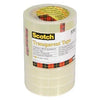 Scotch - Ruban adhésif 550 19mmx66m transparent 8 rouleaux