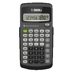Texas Instruments - Taschenrechner TI-30XA