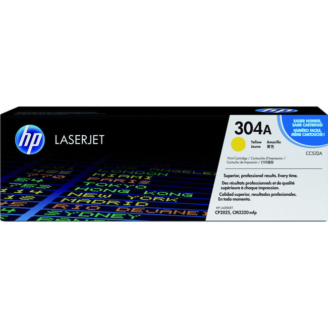 HP - Tonerkartusche cc532a 304a gelb
