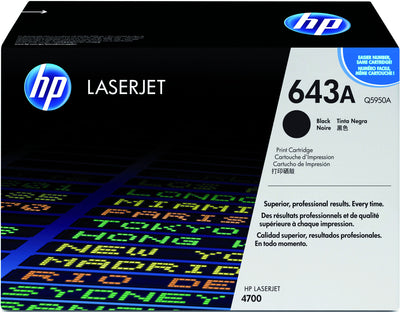 HP - Cartouche toner q5950a 643a noir
