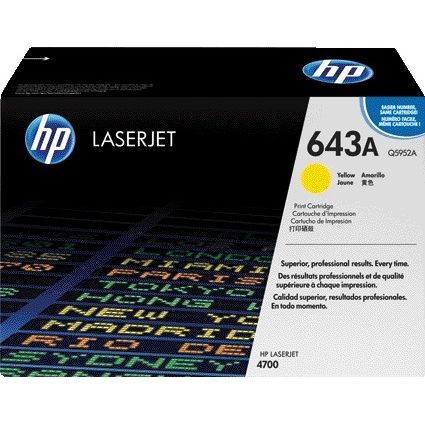 HP -  643A originele gele LaserJet tonercartridge