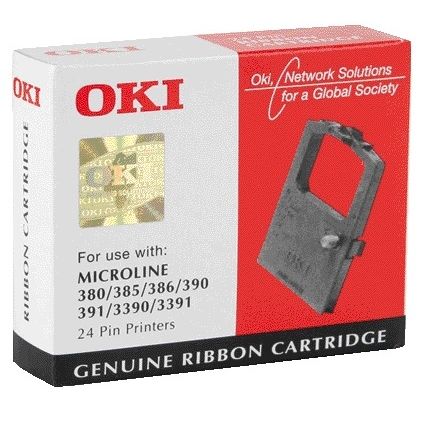 OKI - Ruban 09002309 pour ML390/391 noir