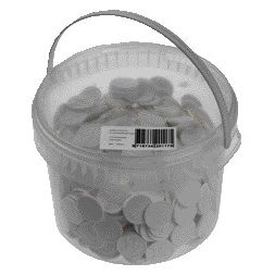 Combicraft -  Consumptiemunt wit 750 stuks