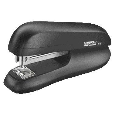 Rapid - Heftgerät Fashion Halbstreifen F6 20 Blatt schwarz | 50 Stück