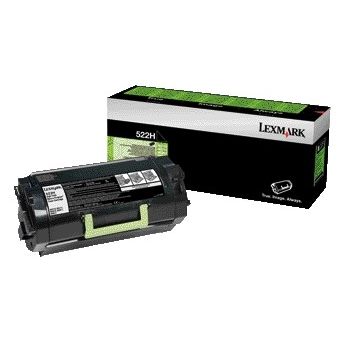 Lexmark - Cartouche toner 52d2h00 prébate noir