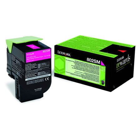 Lexmark -  Tonercartridge  80c2sm0 prebate rood