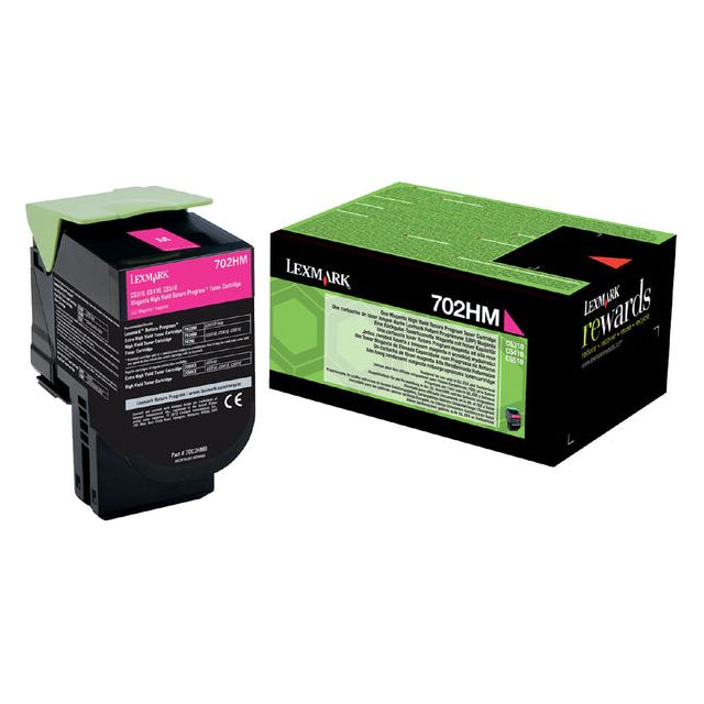 Lexmark - Tonercartridge Lexmark 70C2HM0 Prébate rouge