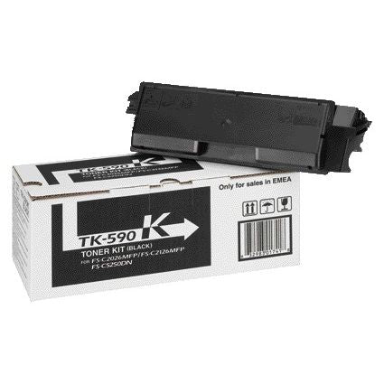 Kyocera -   TK-590K tonercartridge 1 stuk(s) Origineel Zwart