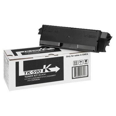 Kyocera -   TK-590K tonercartridge 1 stuk(s) Origineel Zwart