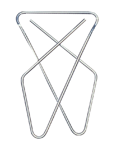 Trombone LPC - Pince papillon n°10/40mm, galvanisé, boîte de 50 pinces