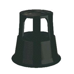 Desq - Tabouret 420mm métal noir