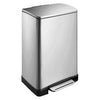 Eko -  Pedaalemmer  e-cube 40 liter rvs
