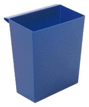 Vepa Bins - Insert pour corbeille à papier carrée bleu