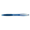 Bic - Stylo bille Atlantis clip métal souple clic moyen bleu | 12 pièces