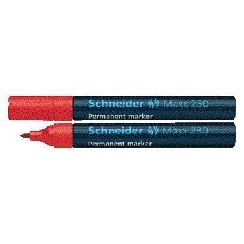Schneider - Feutre Maxx 230 rond 1-3mm rouge