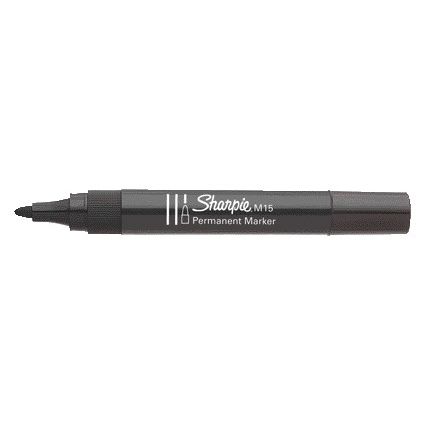 Sharpie - Feutre ie rond M15 1.8mm noir | 12 pièces