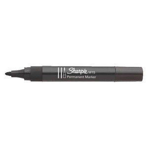 Sharpie -  Viltstift ie m15 1.8mm zwart | 12 stuks