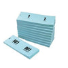 Quantore - Bloc numéroté 42x105mm numérotation 1-1000 bleu 10 pièces
