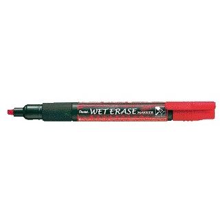 Pentel - Marqueur craie SMW26 1.5-4mm rouge