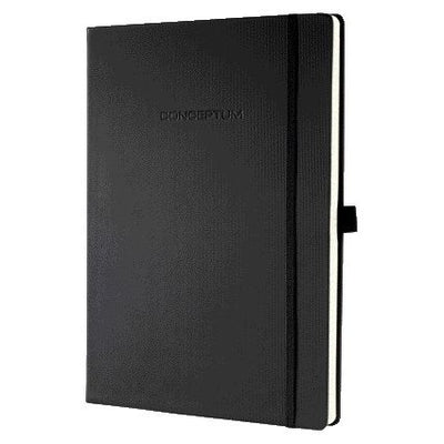 Sigel - Carnet Conceptum Pure A4+ ligne noir