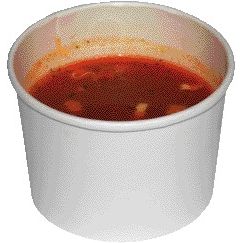 IEZZY -  Soepbeker 240ml karton wit 1000 stuks