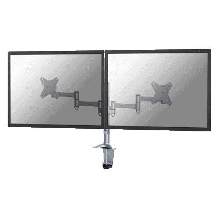 NewStar - Bras pour écran Neomounts D1330D 2x10-27 gris argent