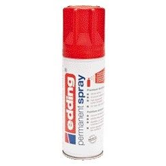 Edding -  Verfspuitbus  5200 permanent mat rood | 6 stuks