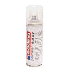 Edding - Bombe de peinture 5200 spray permanent mat clair | 6 pièces