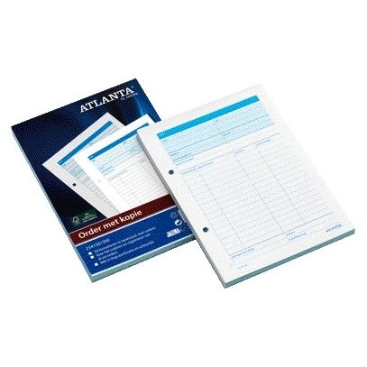Quantore - Bon de commande Djois A5 50x2 feuilles autocopiant | 5 pièces