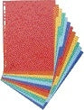 Exacompta -  Tabbladen  225x297mm 11gaats 12del glans