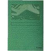 Exacompta - Chemise à fenêtre Forever modèle L 120gr vert foncé 100 pièces