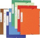 Exacompta - Elastomap Forever A4 3 rabats 380gr assortis | 25 pièces