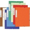 Exacompta - Elastomap Forever A4 3 rabats 380gr assortis | 25 pièces