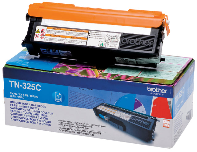 Bruder - Toner, 3.500 Seiten, OEM TN -325C, Cyan