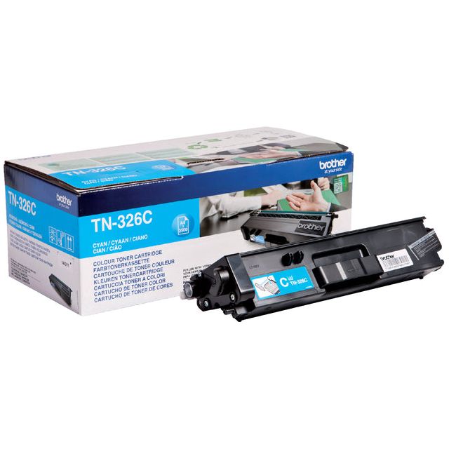 Frère - Toner, 3 500 pages, OEM TN -326C, Cyan