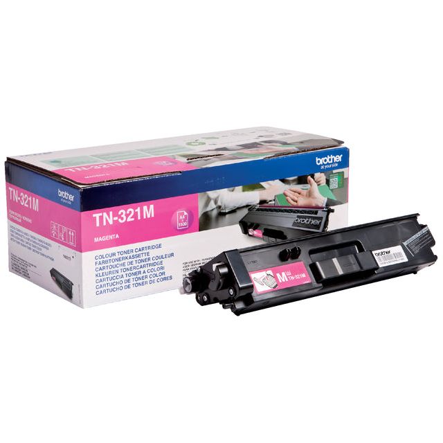 Bruder - Toner, 1.500 Seiten, OEM TN -321M, Magenta