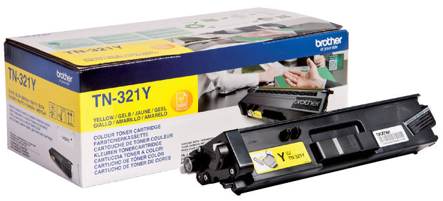 Bruder - Toner, 1.500 Seiten, OEM TN -321y, Geel