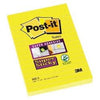 Post-it - Bloc-notes 660 Super Sticky 102x152 jaune avec trait 75 feuilles | 6 pièces
