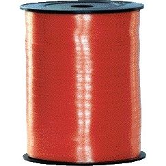 Haza - Ruban poly 250m x 10mm rouge